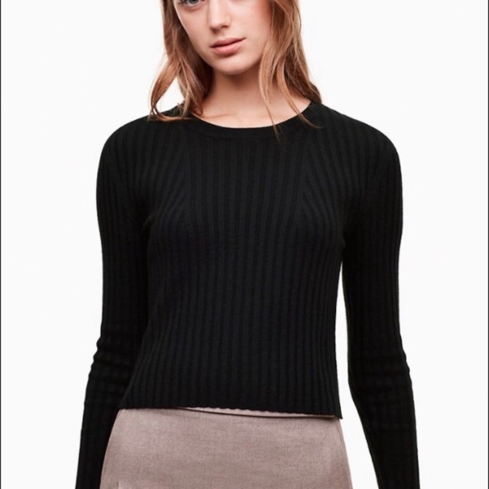 Babaton | Black Nathaniel Sweater